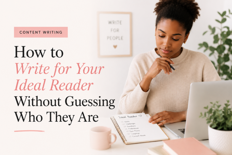 how to write for your ideal reader without guessing who they are