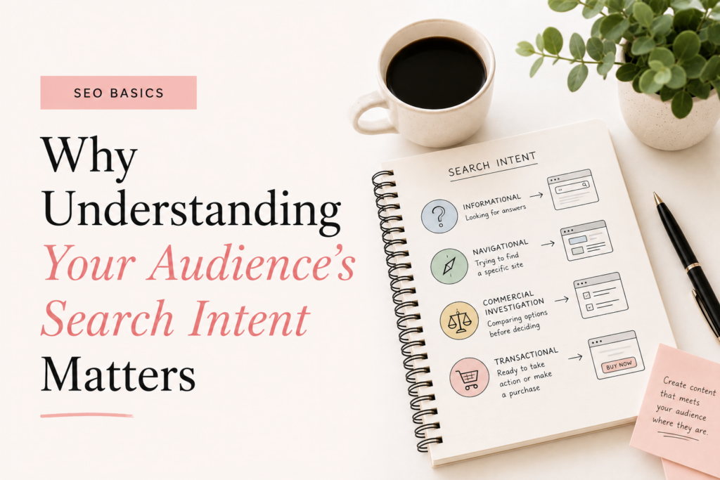 Why Understanding Your Audience's Search Intent Matters why understanding your audience's search intent matters
